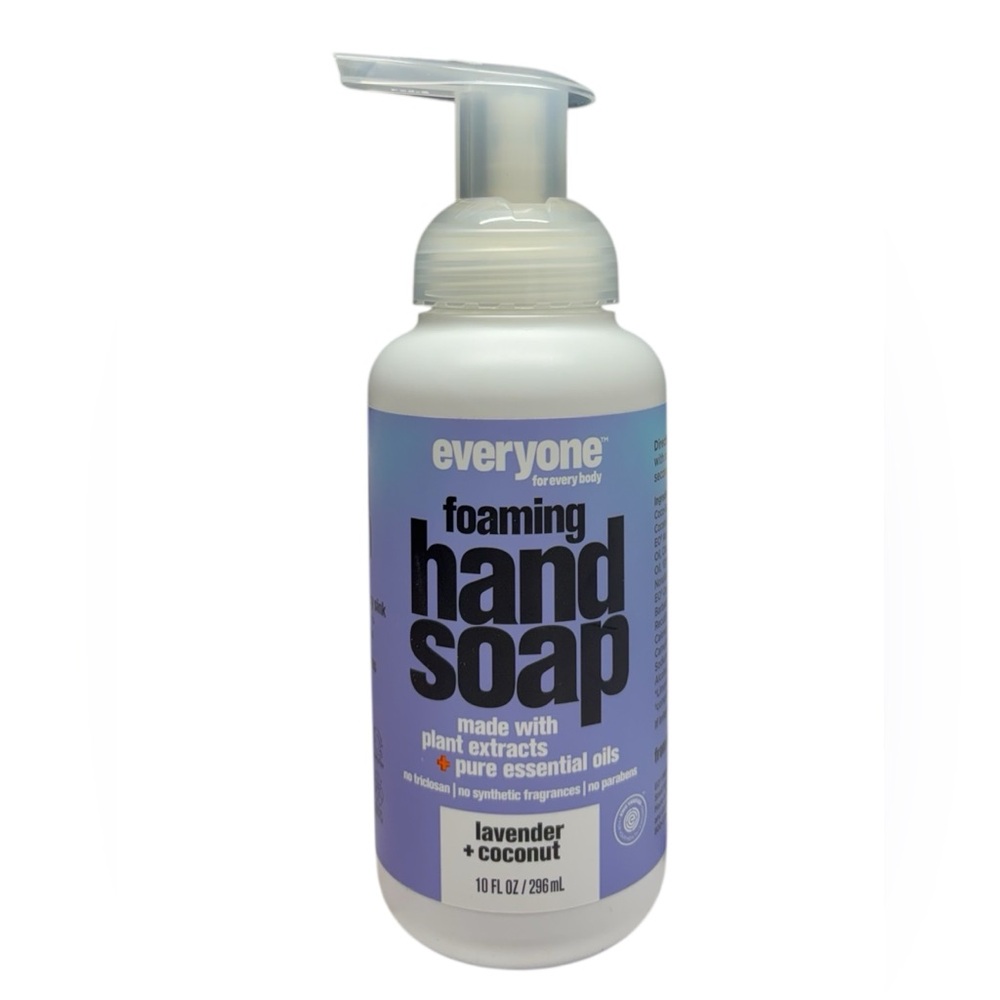 Everyone for Everybody FOAMING Hand Soap Lavendar + Coconut, NOS 10floz
